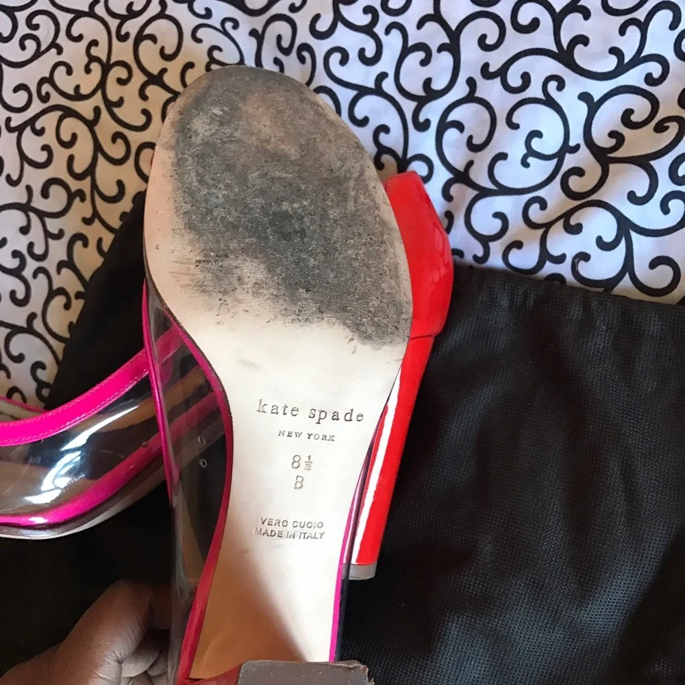 KATE SPADE ♠️ BLOCK HEEL PUMP - Picture 5 of 5